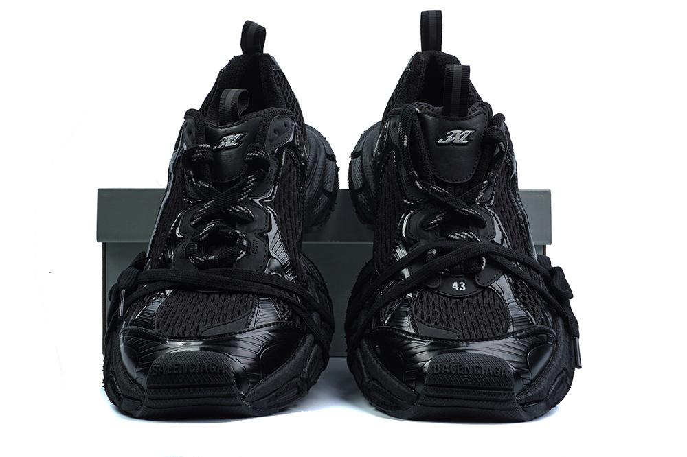 PK God Balenciaga 3XL Sneaker Worn Out Black RETAIL MATERIALS READY TO SHIP